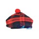 Tam o' Shatner Tammy Hat Flat Bonnet in MacLauchlan Tartan