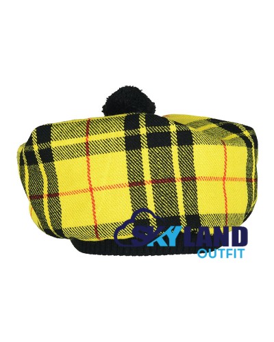 Tam o' Shanter Tammy Hat Flat Bonnet in MacLeod of Lewis Tartan Tam o' Shanter Tammy Hat Flat Bonnet in MacLeod of Lewis Tartan