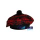 Tam o' Shatner Tammy Hat Flat Bonnet in McDonald Tartan