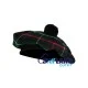 Tam o' Shanter Tammy Hat Flat Bonnet in Mackenzie Tartan Tam o' Shanter Tammy Hat Flat Bonnet in Mackenzie Tartan