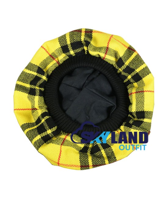 Tam o' Shanter Tammy Hat Flat Bonnet in McLeod of Lewis Tartan