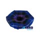 Tam o' Shatner Tammy Hat Flat Bonnet in Pride of Scotland Tartan