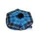 Tam o' Shatner Tammy Hat Flat Bonnet in Ramsey Blue Hunting Tartan