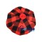 Tam o' Shanter Tammy Hat Flat Bonnet in Red, Black Rob Roy Tartan