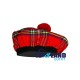 Tam o' Shanter Tammy Hat Flat Bonnet in Royal Stewart Tartan