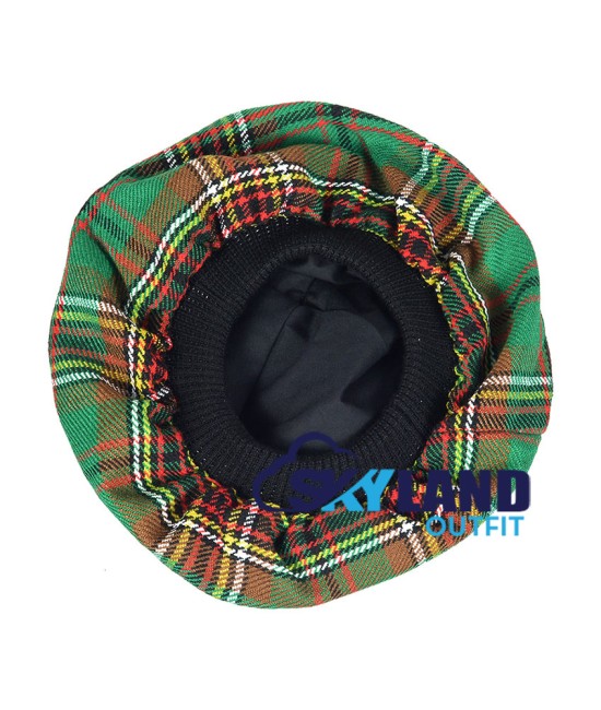 Tam o' Shatner Tammy Hat Flat Bonnet in Tara Murphy Tartan