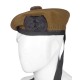 Khaki Wool Balmoral Bonnet | Scottish Military Kilt Hat