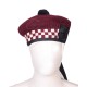 Balmoral Diced Bonnet Maroon Wool Hat – Maroon & White Diced Cap Balmoral Diced Bonnet Maroon Wool Hat – Maroon & White Diced Cap