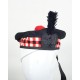 Balmoral Diced Bonnet Hat – Red, White & Black Diced Cap Balmoral Diced Bonnet Hat – Red, White & Black Diced Cap