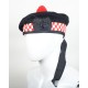 Balmoral Diced Bonnet Hat – Scottish Red & White Diced Cap Balmoral Diced Bonnet Hat – Scottish Red & White Diced Cap