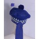 Balmoral Diced Bonnet Royal Blue Wool Hat – Royal Blue and White Diced Balmoral Diced Bonnet Royal Blue Wool Hat – Royal Blue and White Diced