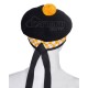 Balmoral Diced Bonnet Hat – Yellow and White Diced Cap Balmoral Diced Bonnet Hat – Yellow and White Diced Cap