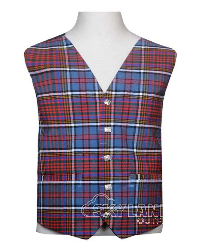 Anderson Modern Tartan Waistcoat – Scottish Clan Formal Vest