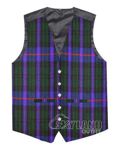Armstrong Tartan Waistcoat – Scottish Clan Formal Vest
