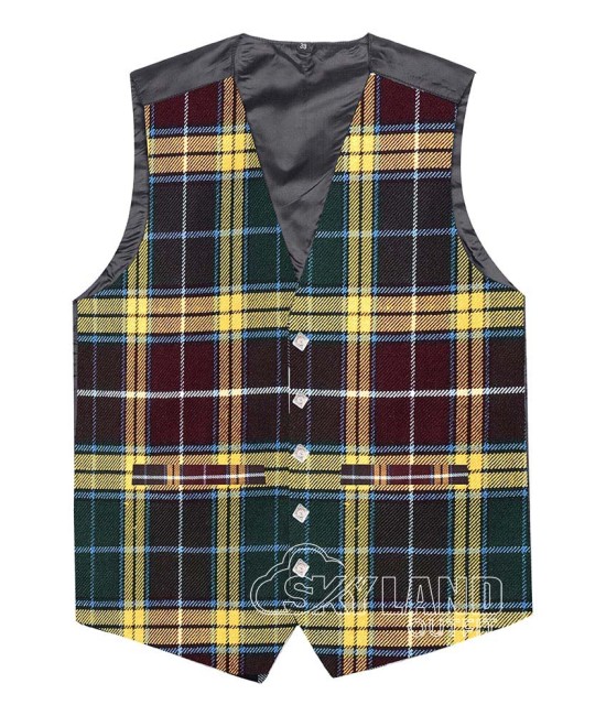 Baxter Tartan Waistcoat – Scottish Clan Formal Vest Baxter Tartan Waistcoat – Scottish Clan Formal Vest