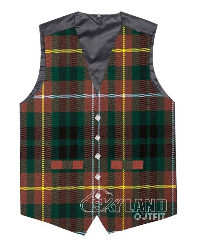 Buchanan Hunting Tartan Waistcoat – Scottish Clan Formal Vest