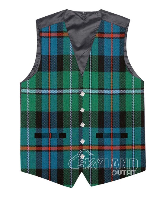 Campbell of Cawdor Tartan Waistcoat – Scottish Clan Formal Vest