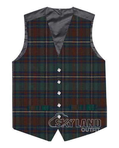County Kerry Tartan Waistcoat – Scottish Clan Formal Vest