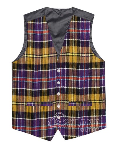 Culloden Ancient Tartan Waistcoat – Scottish Clan Formal Vests