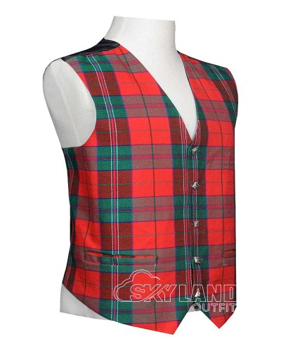 Scottish Davis of Walles Vest / Irish Formal Tartan Waistcoats - 4 Plaids