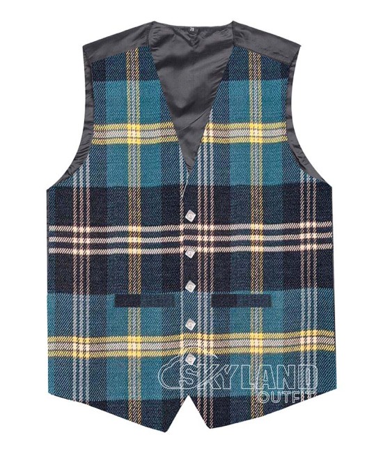 Gorman Blue Tartan Waistcoat – Scottish Clan Formal Vests Gorman Blue Tartan Waistcoat – Scottish Clan Formal Vests