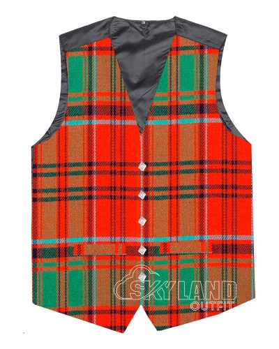 Grant Ancient Tartan Waistcoat – Scottish Clan Formal Vests