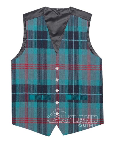 Lochness Tartan Waistcoat – Scottish Clan Formal Vests