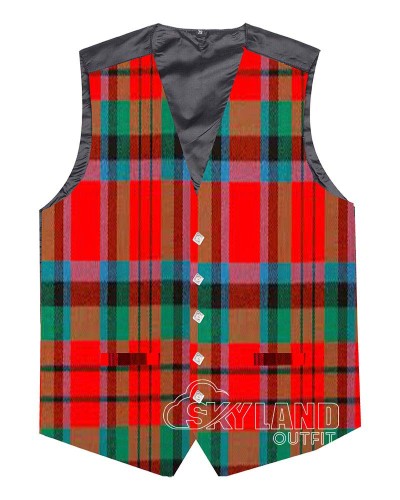 MacDuff Ancient Tartan Waistcoat – Scottish Clan Formal Vests