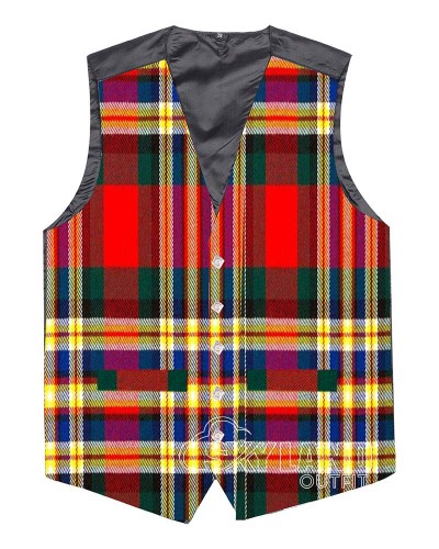 MacGill Tartan Waistcoat – Scottish Clan Formal Vests