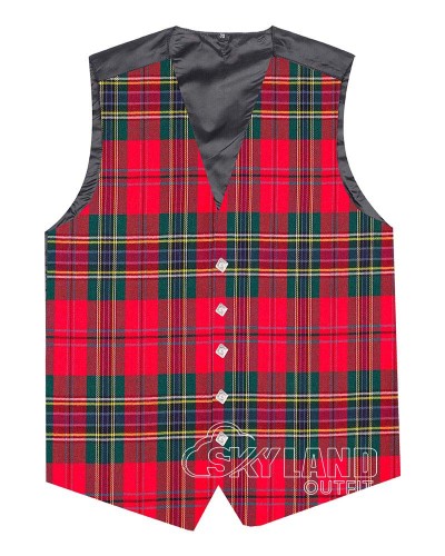 MacLean of Duart Tartan Waistcoat – Scottish Clan Formal Vests