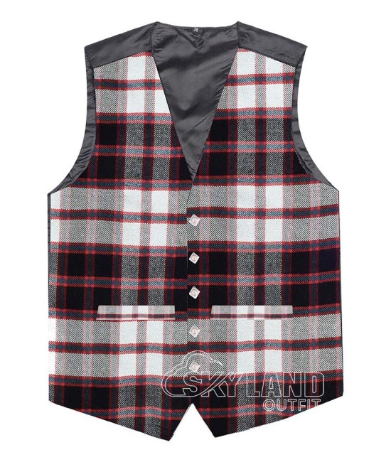MacPherson Hunting Modern Tartan Waistcoat – Scottish Clan Formal Vest MacPherson Hunting Modern Tartan Waistcoat – Scottish Clan Formal Vest