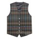 Mackenzie Weathered Tartan Waistcoat – Scottish Clan Formal Vests