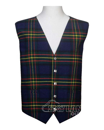 MacLaren Modern Tartan Waistcoat – Scottish Clan Formal Vest