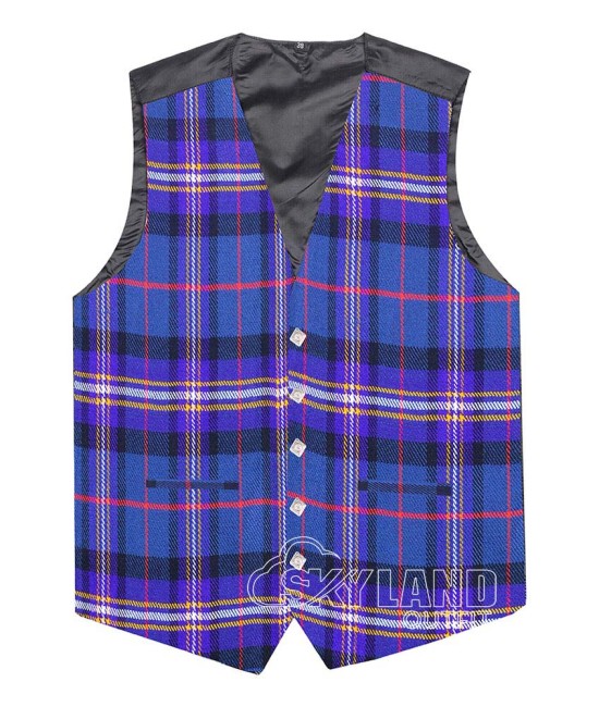 Scottish Masonic Vest / Irish Formal Tartan Waistcoats - 4 Plaids Scottish Masonic Vest / Irish Formal Tartan Waistcoats - 4 Plaids