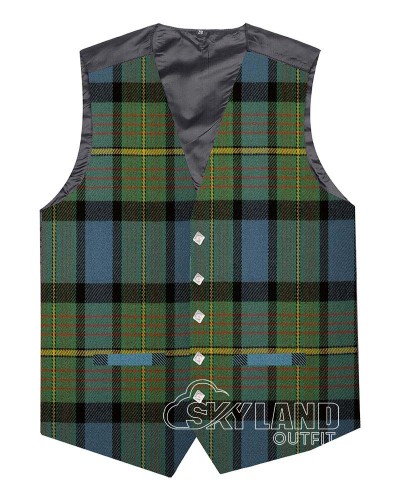 Muir Ancient Tartan Waistcoat – Scottish Clan Formal Vests