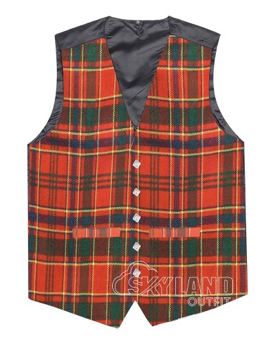 Munro Ancient Tartan Waistcoat – Scottish Clan Formal Vests
