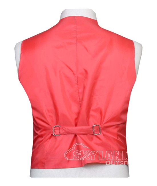 Red Wool Waistcoat – Formal Vest for Kilt & Highland Outfits Red Wool Waistcoat – Formal Vest for Kilt & Highland Outfits