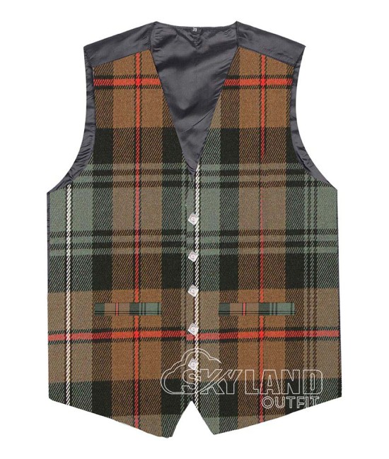 Robertson Hunting Weathered Tartan Waistcoat – Scottish Clan Formal Vests Robertson Hunting Weathered Tartan Waistcoat – Scottish Clan Formal Vests