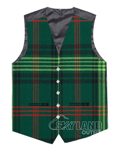 Ross Hunting Tartan Waistcoat – Scottish Clan Formal Vests