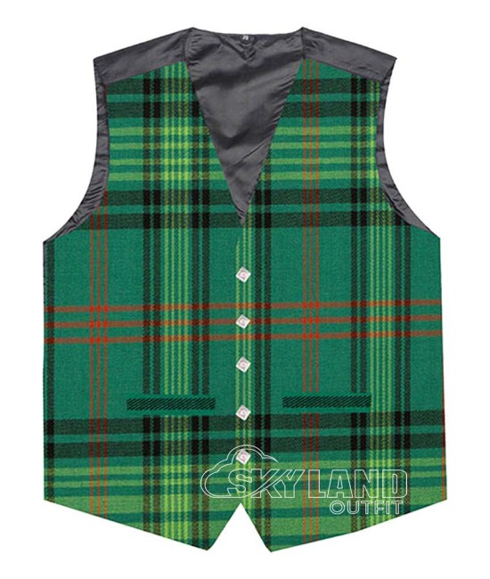 Ross Hunting Tartan Waistcoat – Scottish Clan Formal Vests