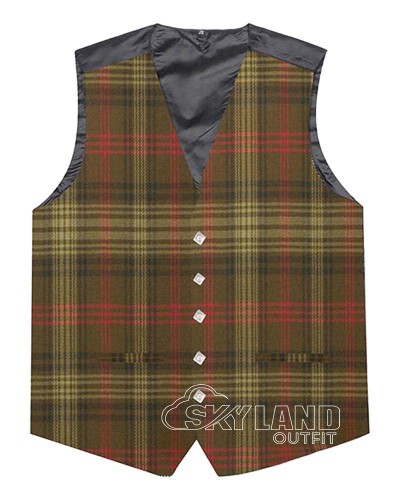 Ross Hunting Weathered Tartan Waistcoat – Formal Vests
