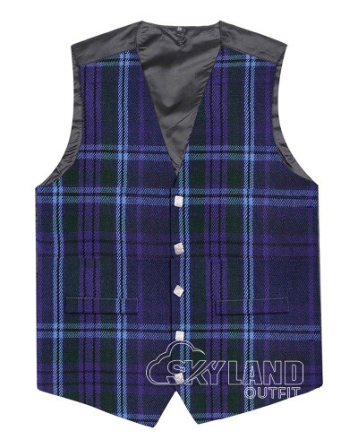 Scottish Spirit of Scotland Vest / Irish Formal Tartan Waistcoats - 4 Plaids
