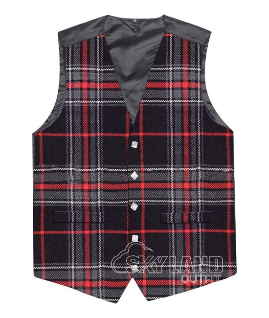 Scottish Spirit of Bruce Vest / Irish Formal Tartan Waistcoats - 4 Plaids Scottish Spirit of Bruce Vest / Irish Formal Tartan Waistcoats - 4 Plaids