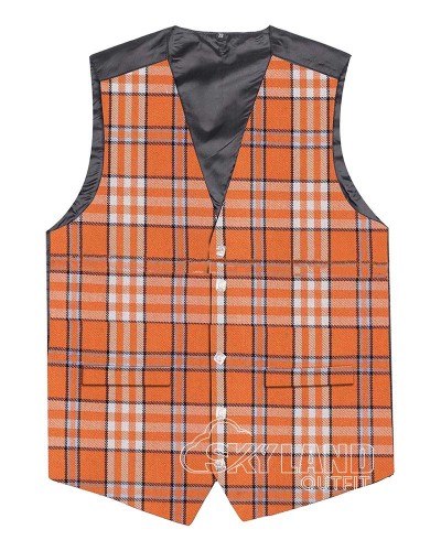 Scottish Tennessee Vest / Irish Formal Tartan Waistcoats - 4 Plaids