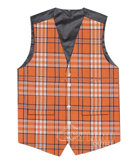 Scottish Tennessee Vest / Irish Formal Tartan Waistcoats - 4 Plaids Scottish Tennessee Vest / Irish Formal Tartan Waistcoats - 4 Plaids
