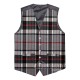 Thompson Grey Tartan Waistcoat | Scottish Clan Formal Vests Thompson Grey Tartan Waistcoat | Scottish Clan Formal Vests