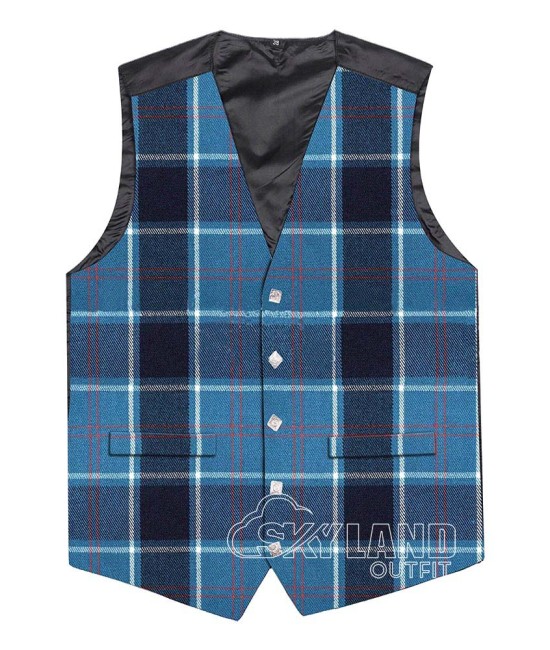Scottish US Navy Vest / Irish Formal Tartan Waistcoats - 4 Plaids Scottish US Navy Vest / Irish Formal Tartan Waistcoats - 4 Plaids