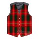 Ulster Red Modern Tartan Waistcoat - Irish Formal Vests Ulster Red Modern Tartan Waistcoat - Irish Formal Vests