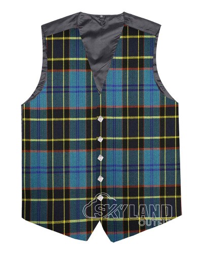 US Air Force Tartan Waistcoat | Military Formal Vests