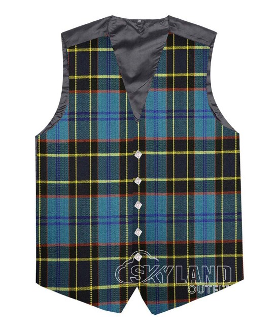 US Air Force Tartan Waistcoat | Military Formal Vests